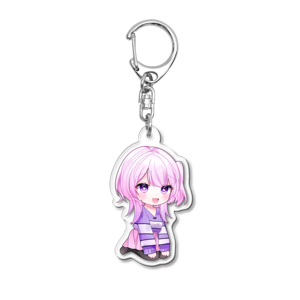 癒しのグッズ☕💭の秋色癒雨 お座りアクキー Acrylic Key Chain