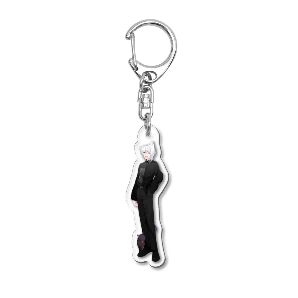 白凪 ふゆ@IRIAMライバーの雄ふゆ初期立ち絵グッズ Acrylic Key Chain