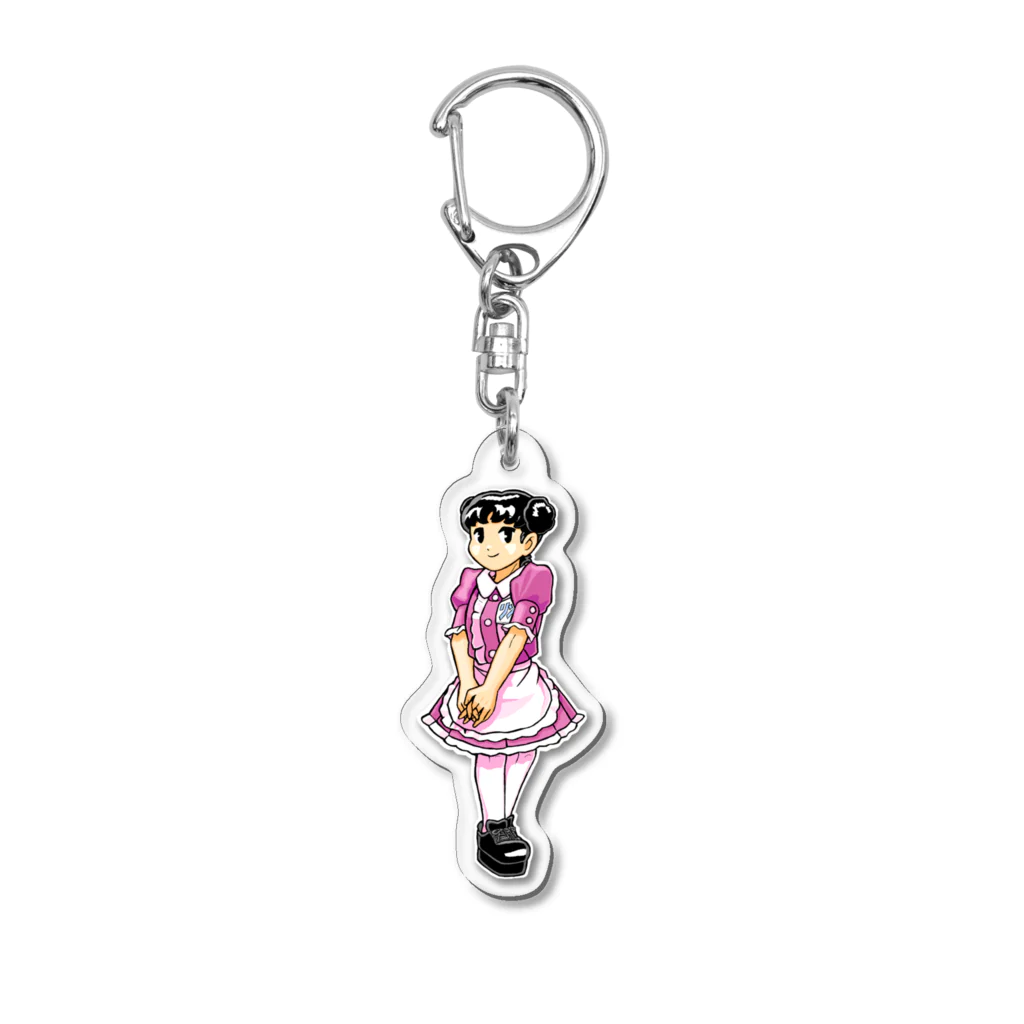 間違いだらけのコンカフェ嬢×秋葉原ミッションクラブのリンネ01 Acrylic Key Chain