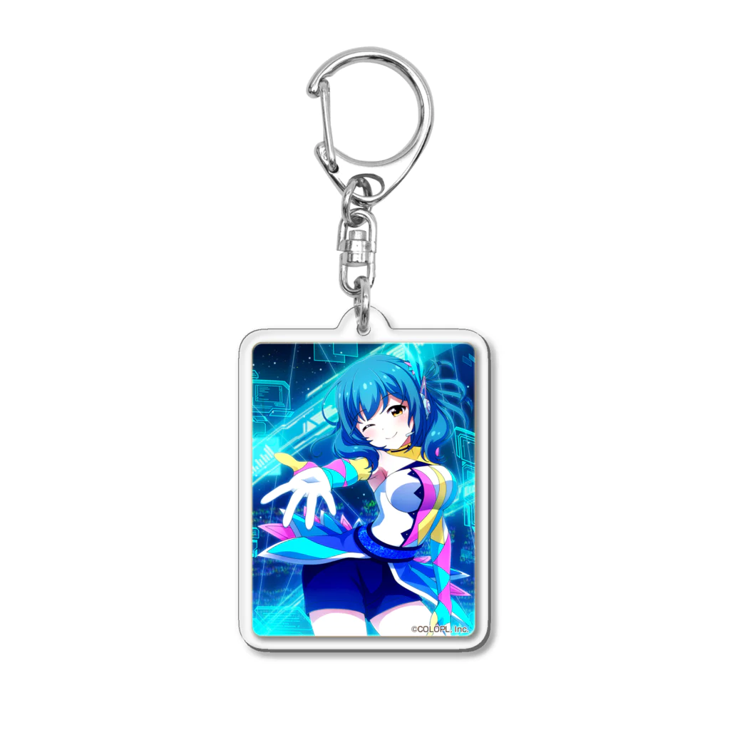 【公式】バトルガール ハイスクールの【f*f】詩穂 Acrylic Key Chain