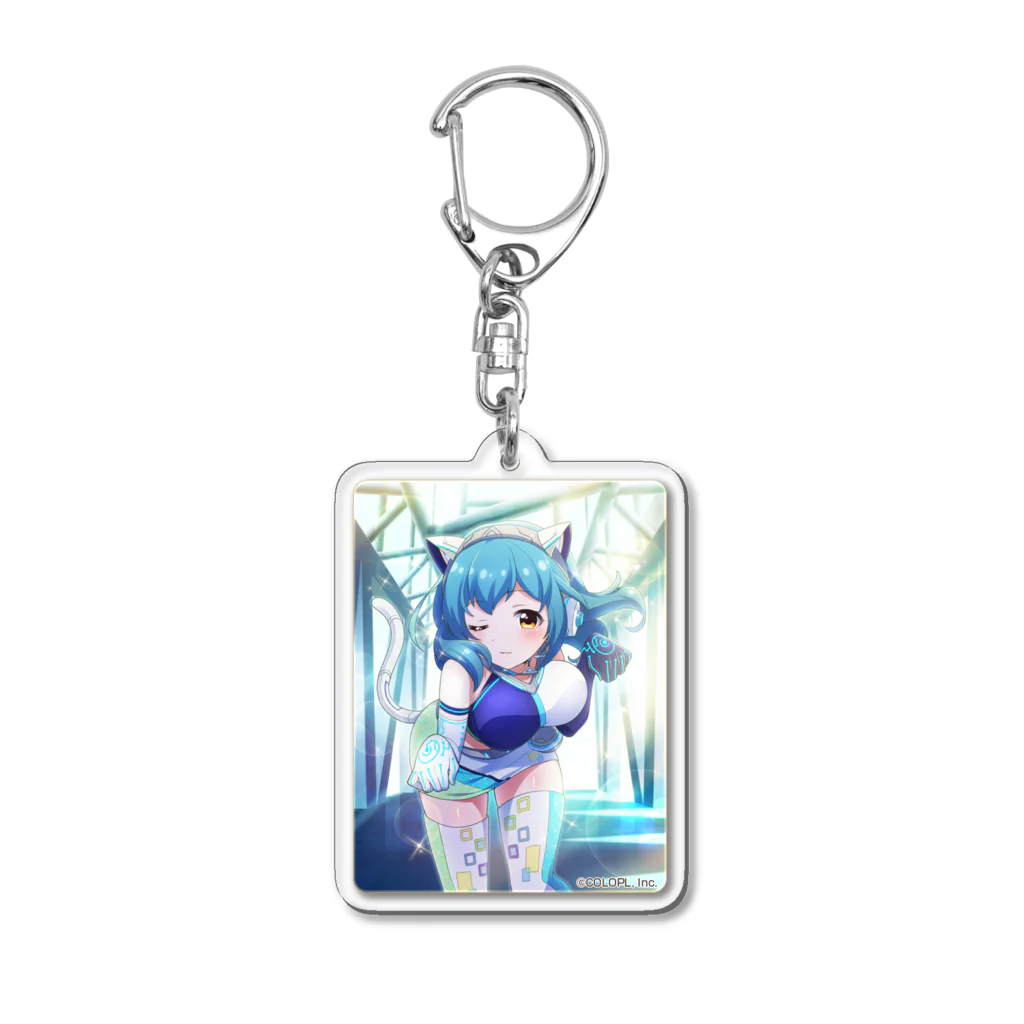 【公式】バトルガール ハイスクールの【f*f(アドガver)】詩穂 Acrylic Key Chain