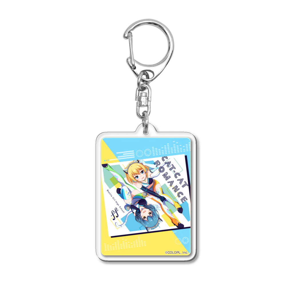 【公式】バトルガール ハイスクールの【アイドル集合】詩穂 Acrylic Key Chain
