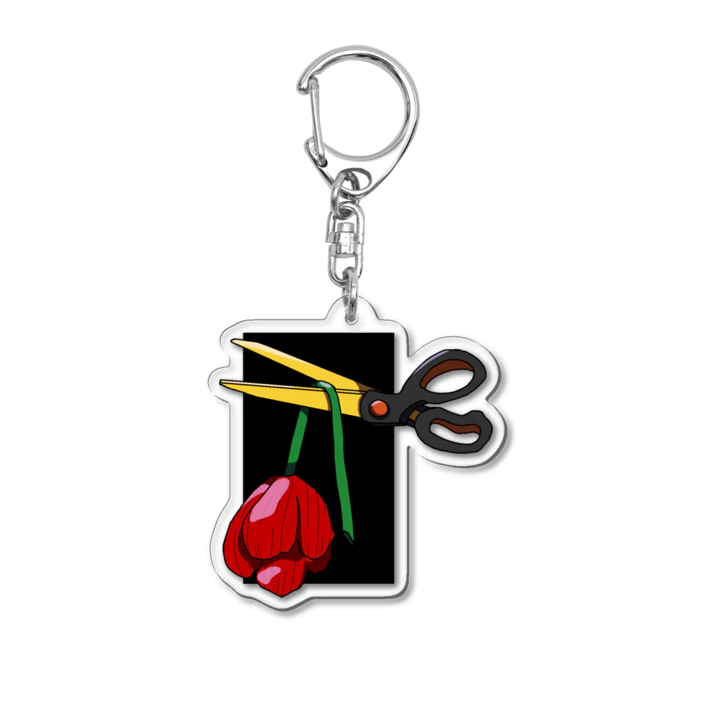 眠花の残紅～色違いVer.～ Acrylic Key Chain