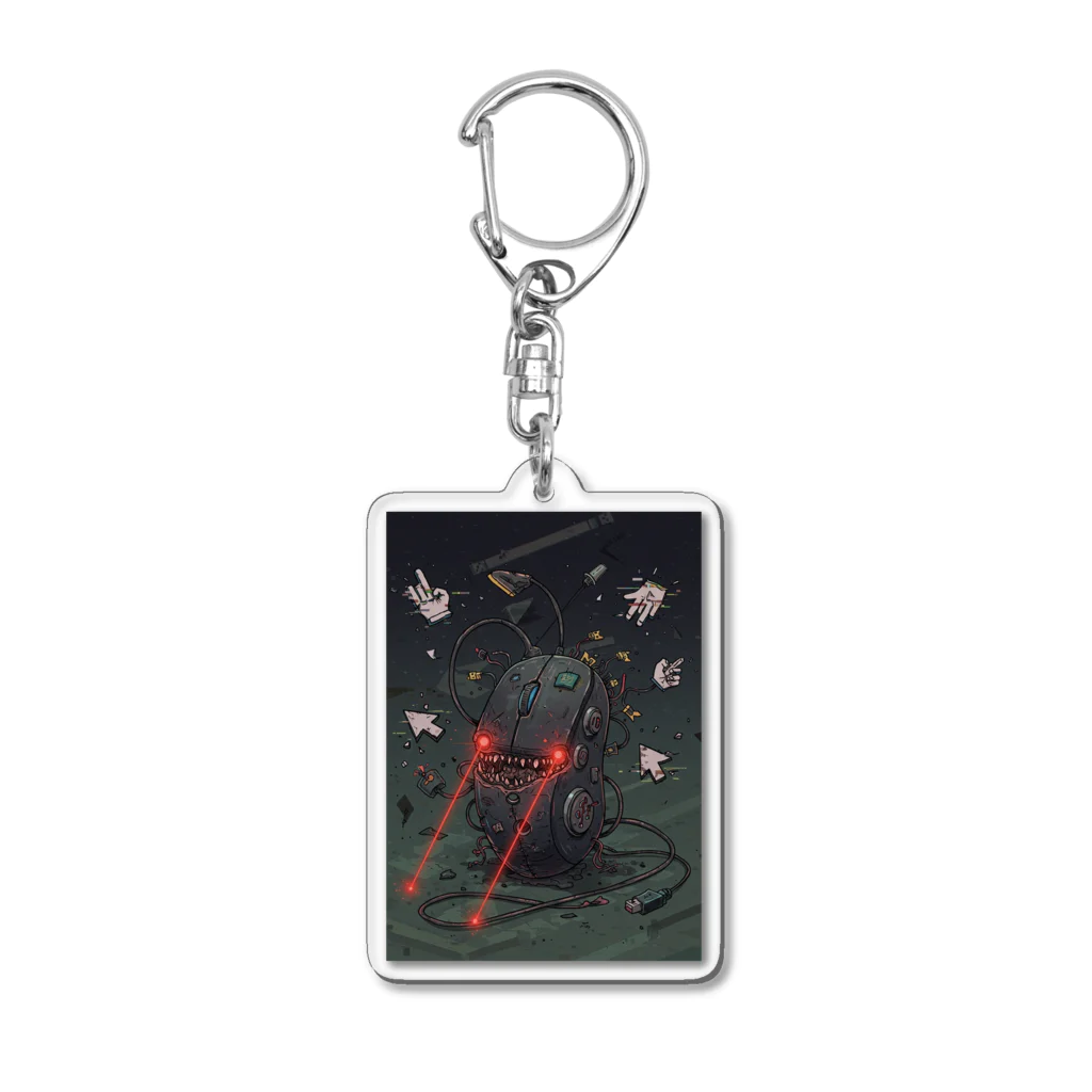 Chaos_MASAのクリック・クリーチャー Acrylic Key Chain