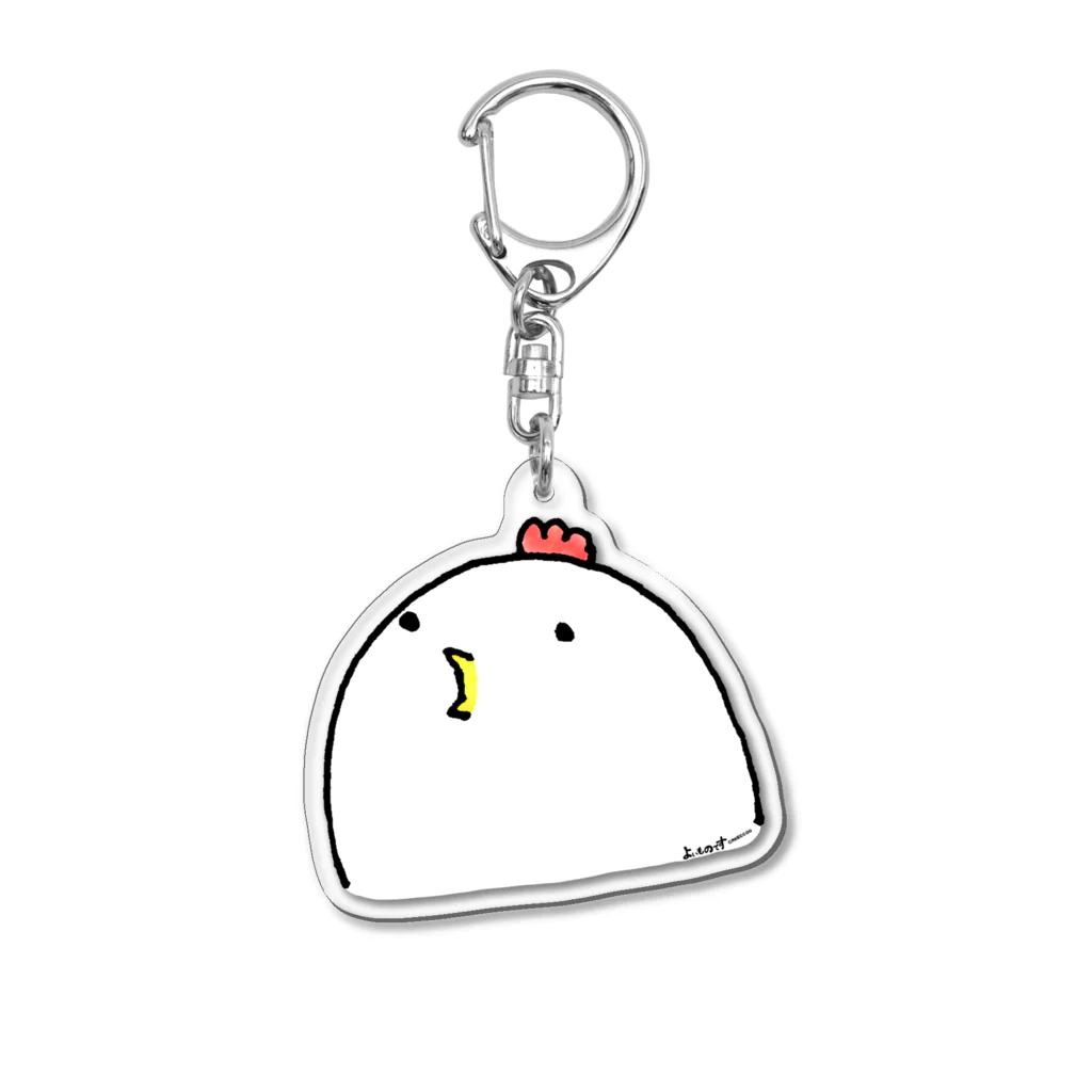 Cɐkeccooのよいものです-ぺこぺことり Acrylic Key Chain