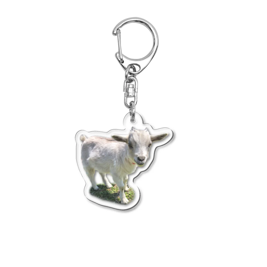 ショップやぎかいのフワちゃん Acrylic Key Chain