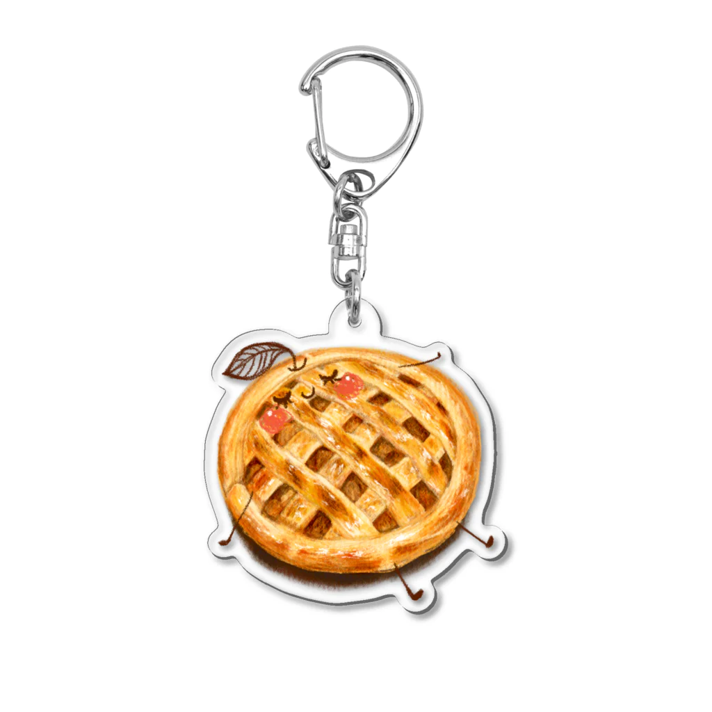 アップルパイちゃん / いわさきまゆこ｜食べ物イラスト