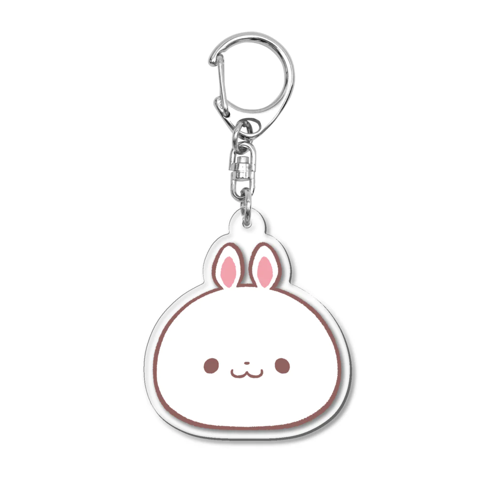 白いうさぎさん / どすこいタローのお店 ( hachibei )のアクリル