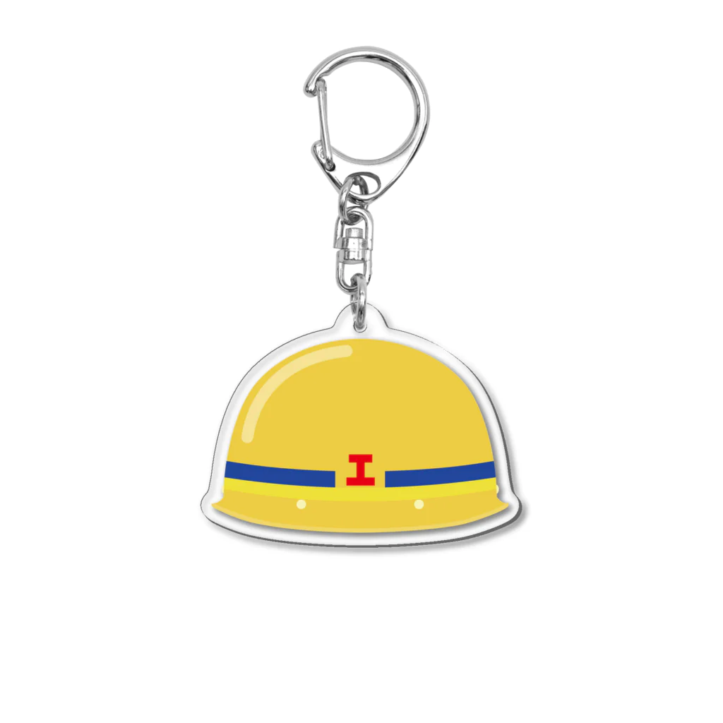 新商品PTオリジナルショップの 碓氷峠の保線屋さん （ヘルメット型） Acrylic Key Chain