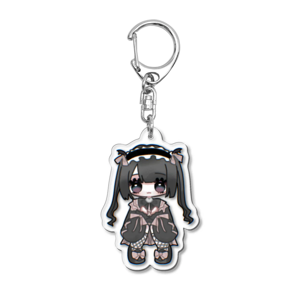 キーホルダー・アクリルキーホルダー meru 背中にアヒルついてますよ / moca ( moca_guwa )のアクリル