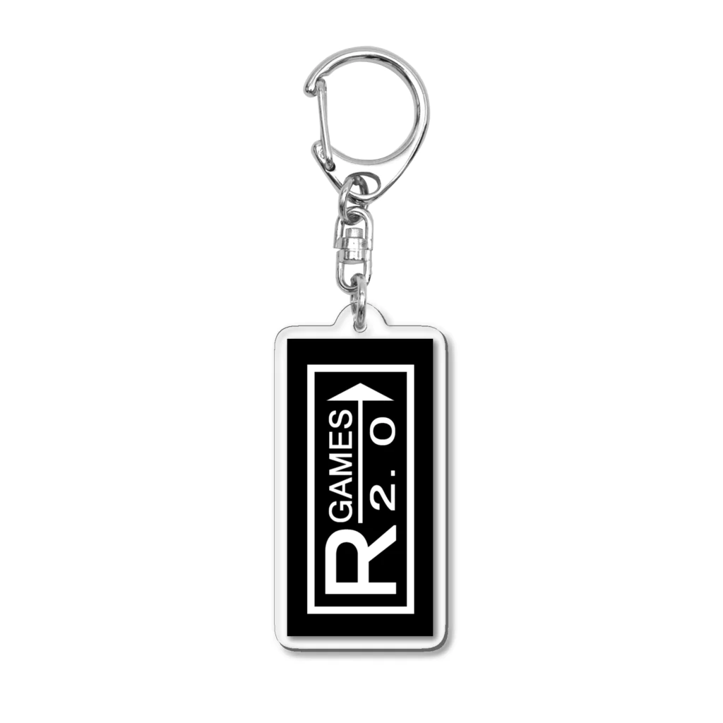 R-GAMESの2代目ロゴ / R-GAMES2.0 ( _R_RED )のアクリル
