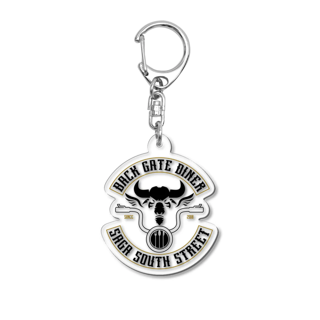 BGDのバックゲートダイナーオリジナルキーホルダー Acrylic Key Chain