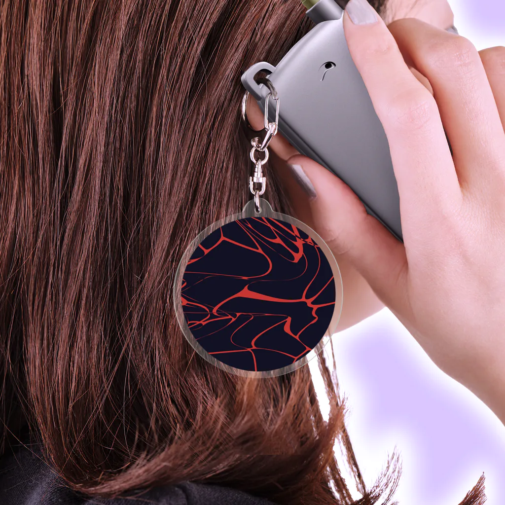 namambaのNM_phychedelic Acrylic Key Chain