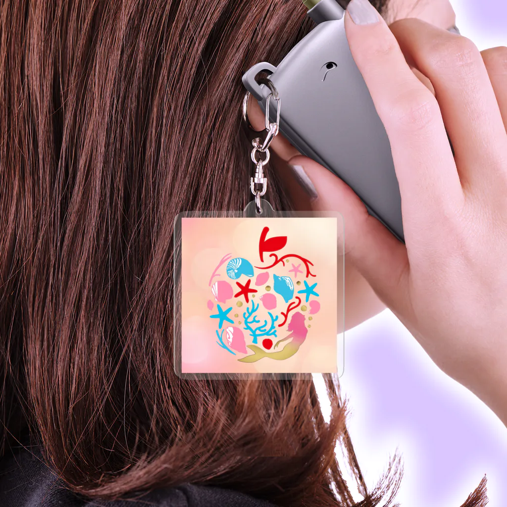 クリムゾンエンパイア アクリルキーホルダー アクキー quinrose 最上愛アンカリング子宮 / 美•最上愛ショップ ( bimind )の