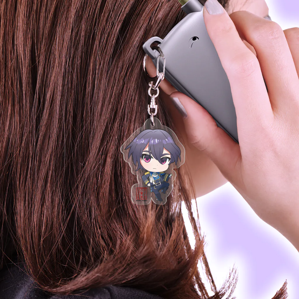 ミッカゴグッズ公式のちびキャラ〜九頭龍〜 Acrylic Key Chain