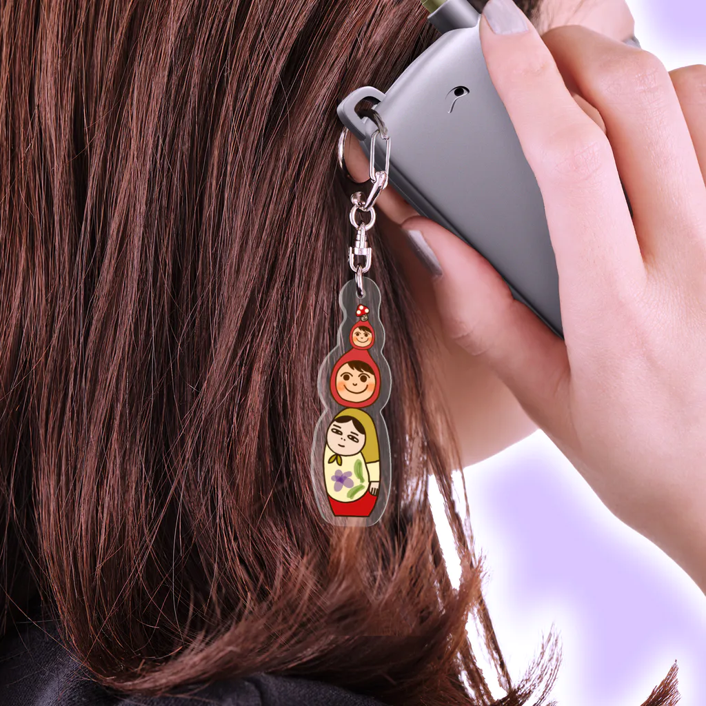 コンロランのなかよし(マトピッピマッシュ) Acrylic Key Chain