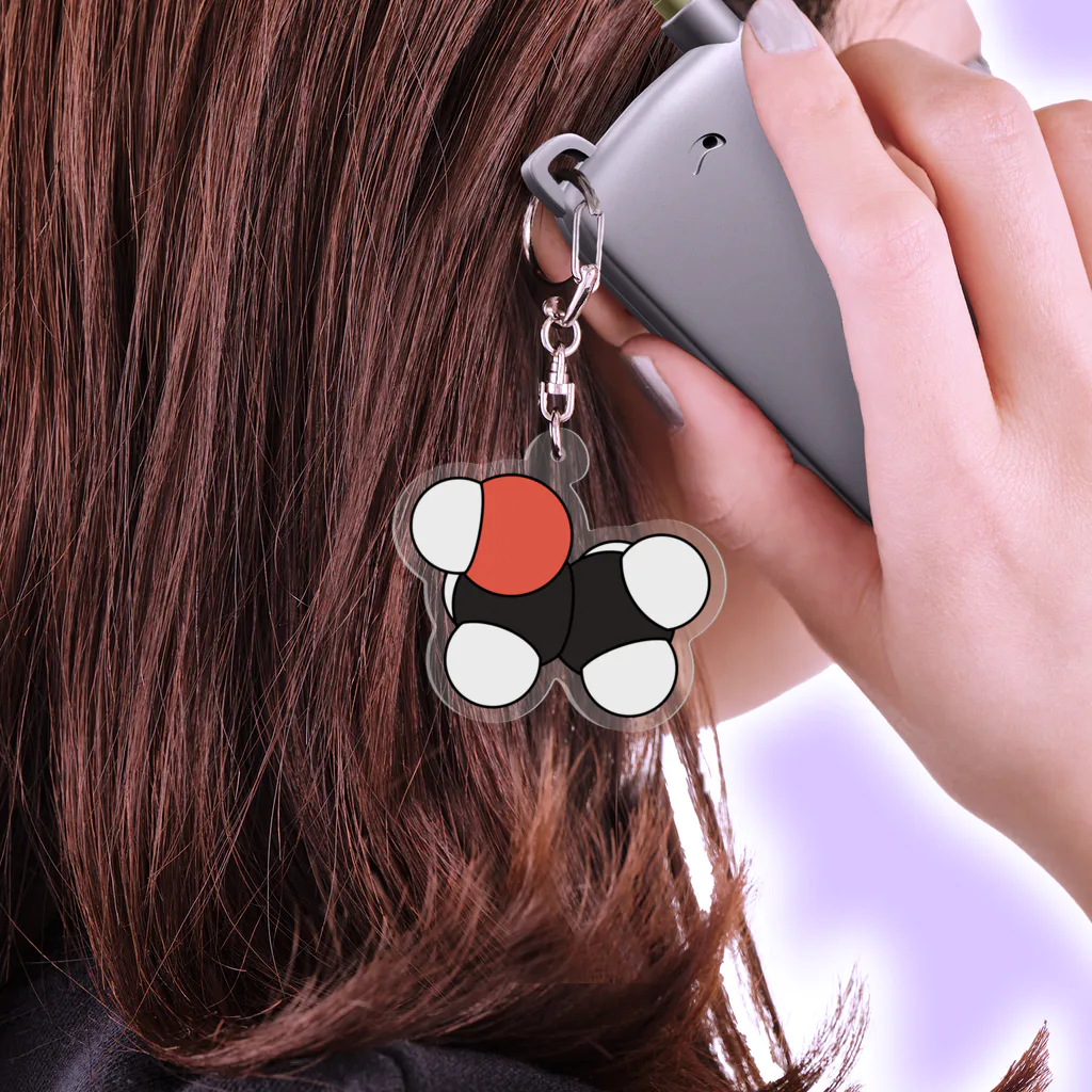 エタノールの化学構造式 / st_drop_laboratory ( st_drop )のアクリル