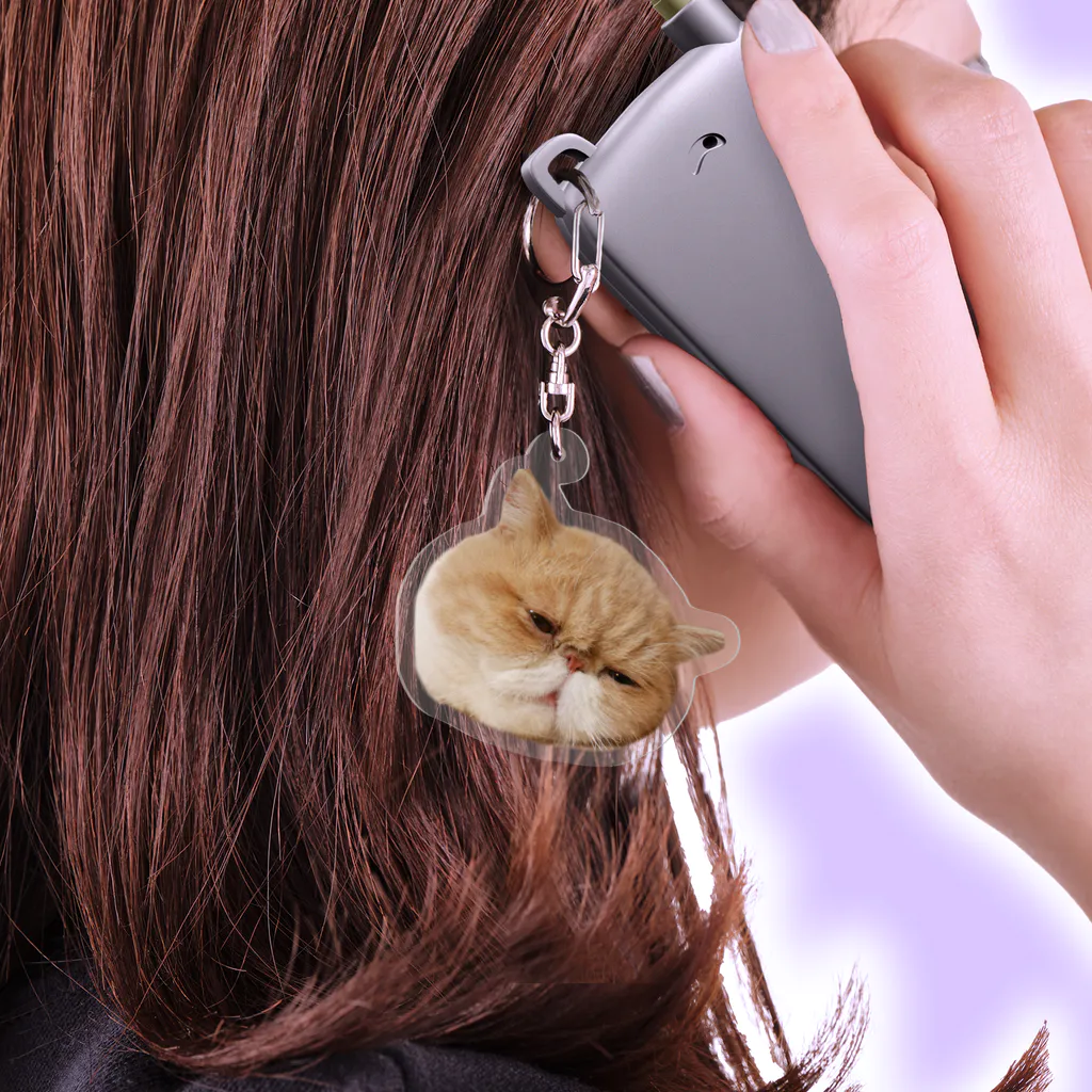 エキゾねこのこたつのエキゾねこのこたつ(溶けてる) Acrylic Key Chain