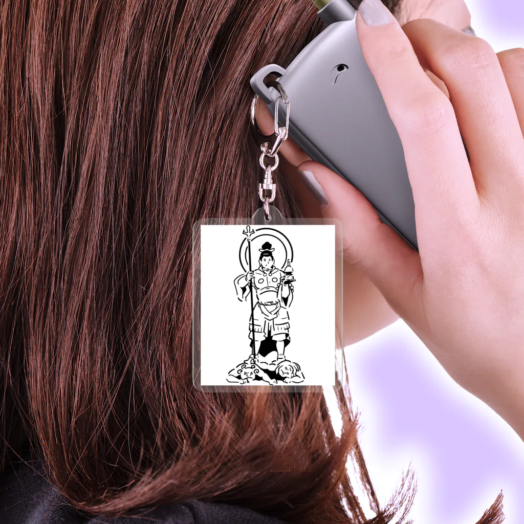 キーホルダー・アクリルキーホルダー SQ33 得意げな3Dプリンター / shumicaのアクリルキーホルダー通販