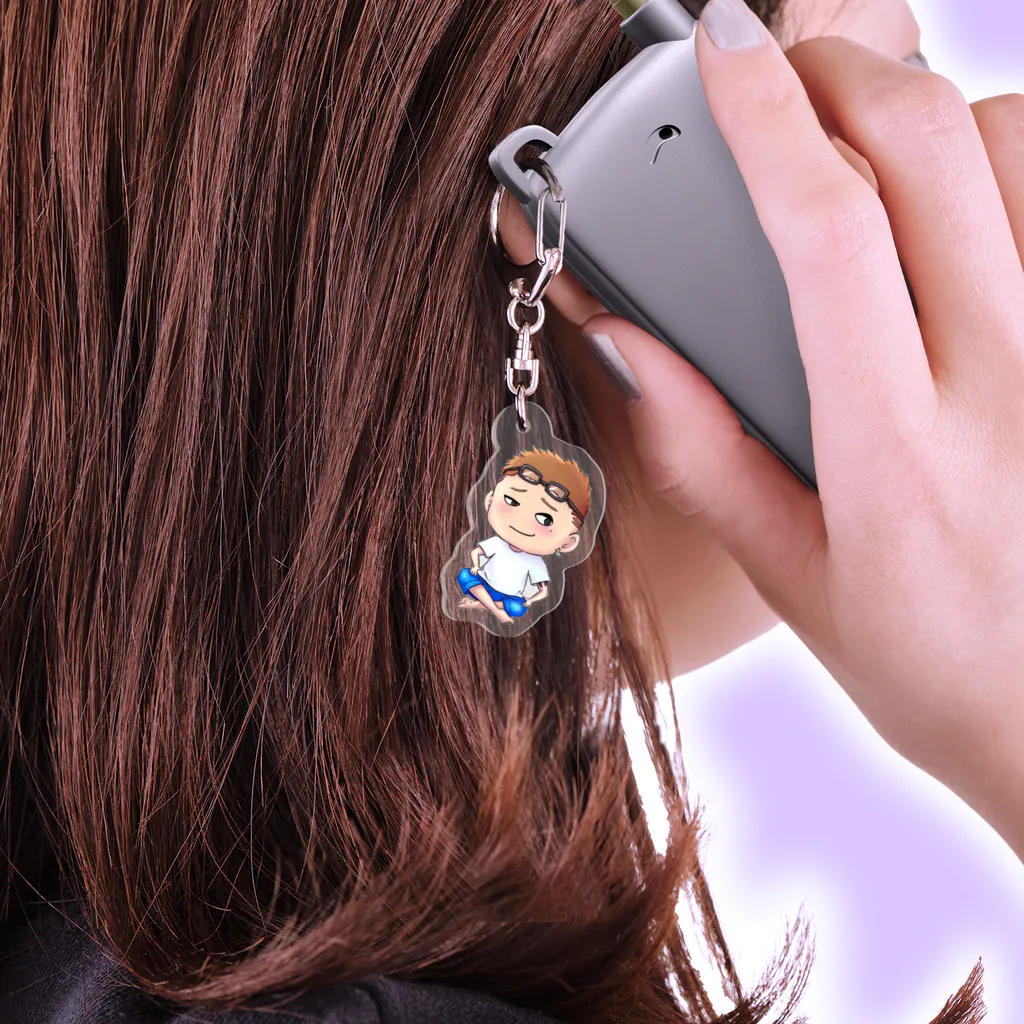 いちご🍓のとっとくん☆ Acrylic Key Chain