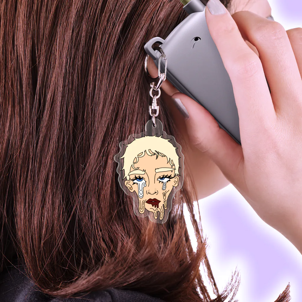 melting girl part1 Acrylic Key Chain by mi-suke ( h_jowk