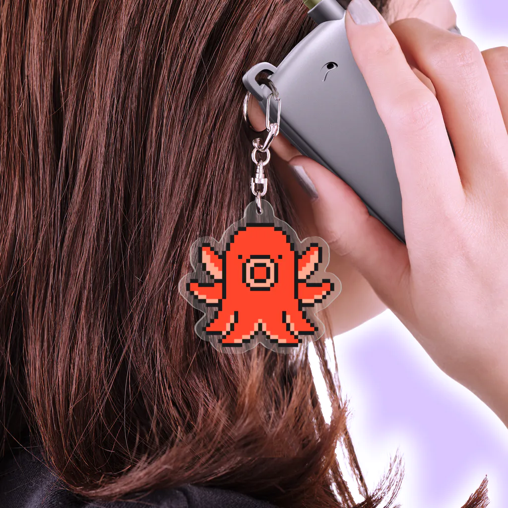 完全受注生産 アクリルキーホルダー にら_2204 / 脂身通信Z ( aburami_z )のアクリルキーホルダー