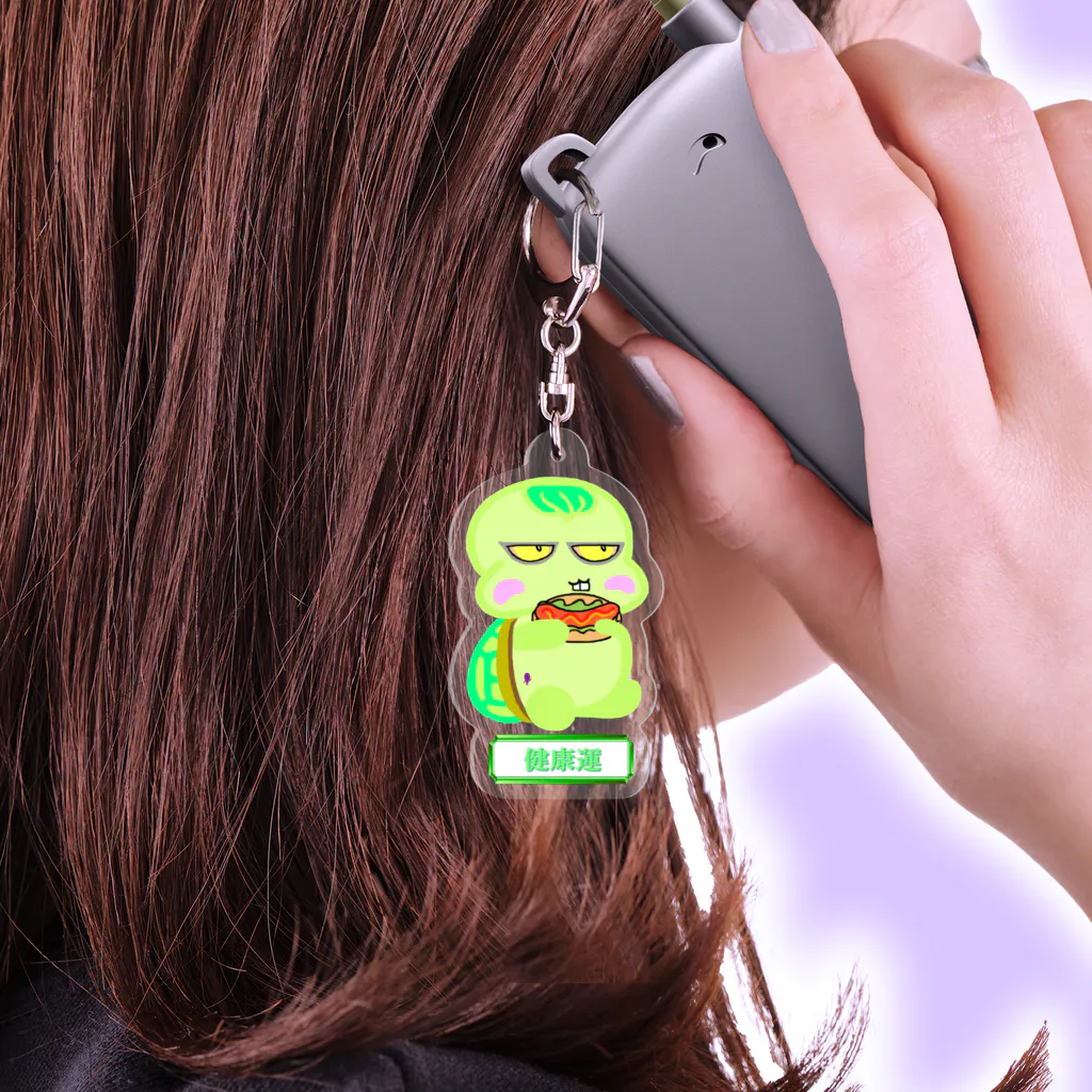 SEA's SHOPの健康運アップキーホルダー Acrylic Key Chain