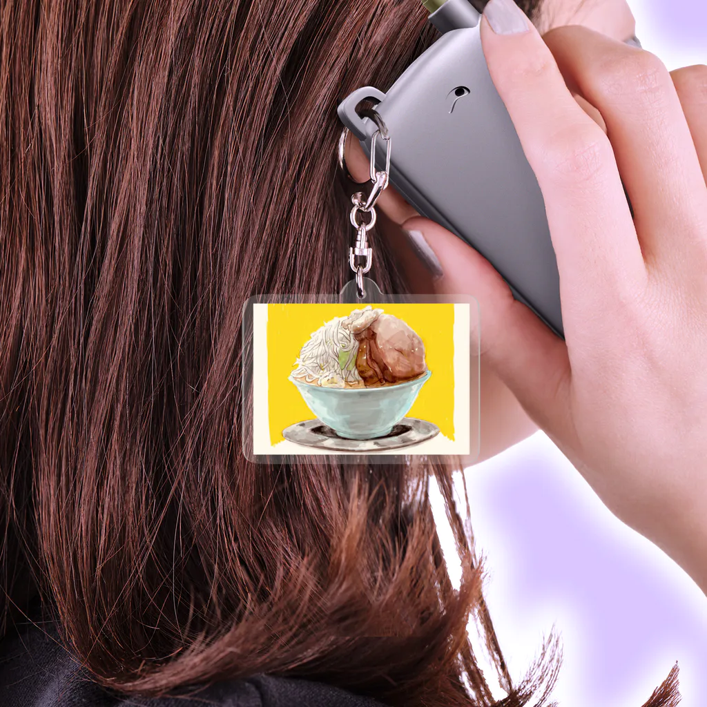 とりちゃんのGK-NOODLE Acrylic Key Chain