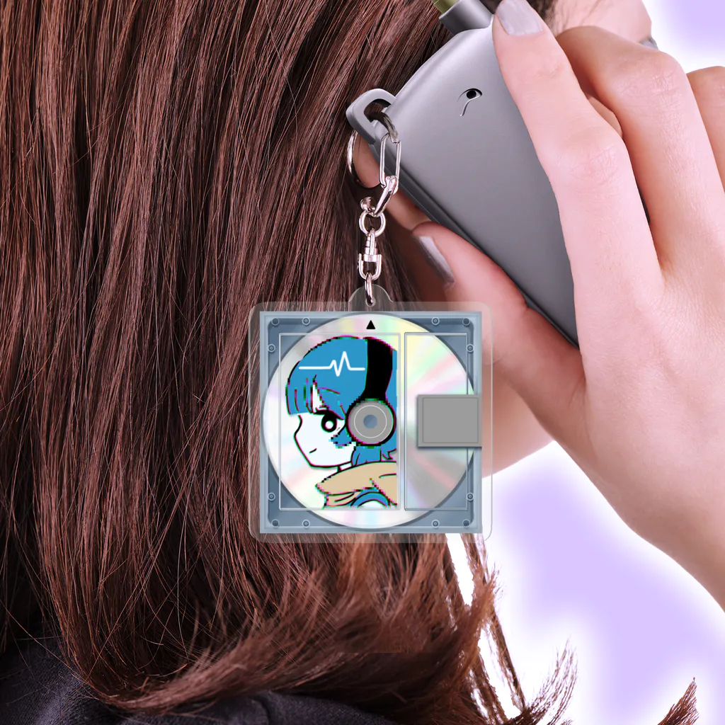 CD風 / 0. ( reeee0a )のアクリルキーホルダー通販 ∞ SUZURI