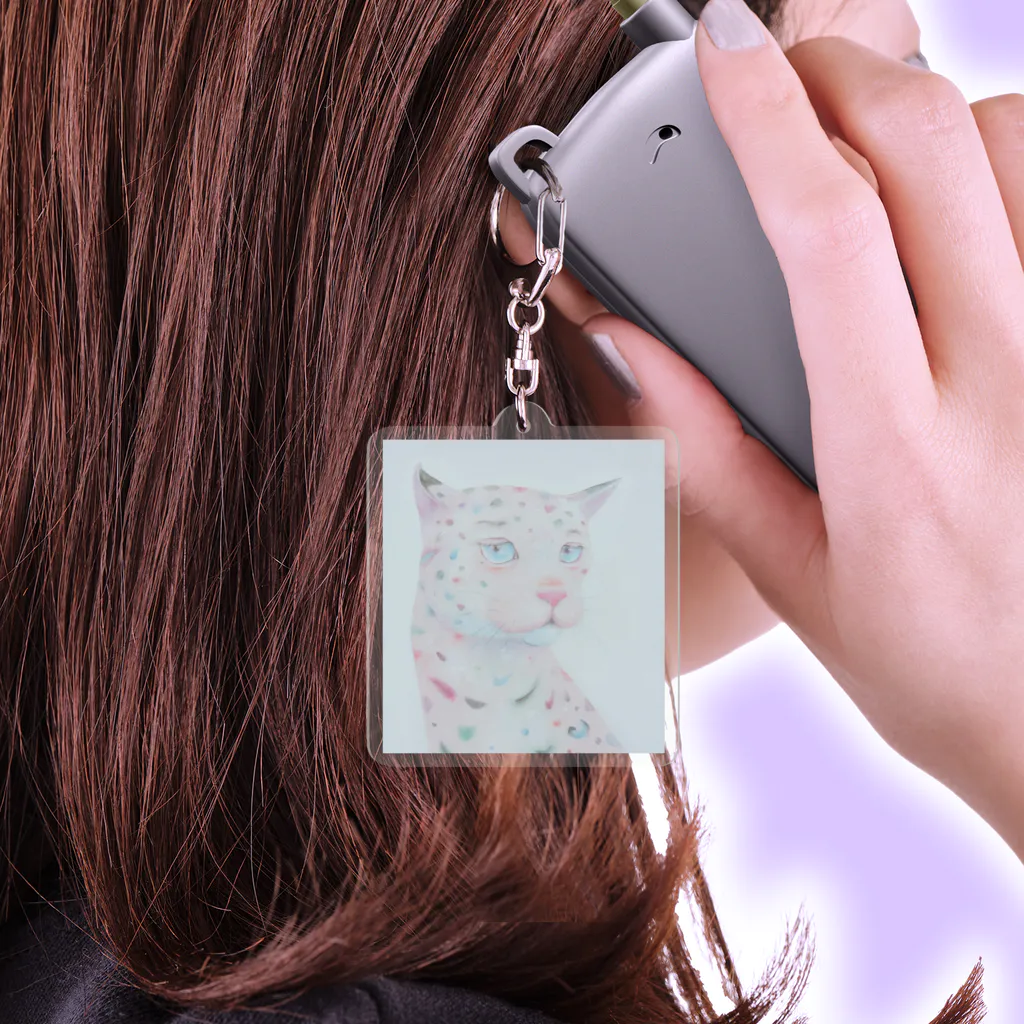 みにゆん　ねこのMysterious ~ magical Acrylic Key Chain