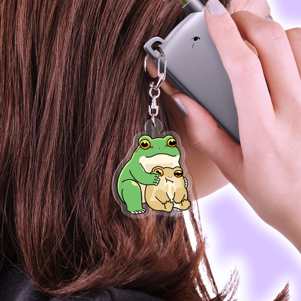 もっとゆるく生きたいカエル / たろ ( taro_oekaki )のアクリル