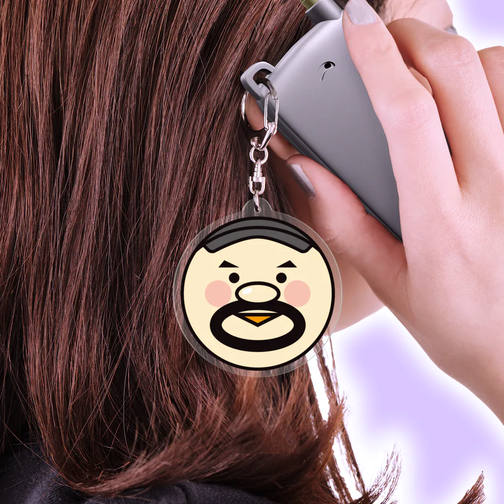 丸山ゴンザレスの「顔」キーホルダー / 【公式】MRGN - 丸山ゴンザレス