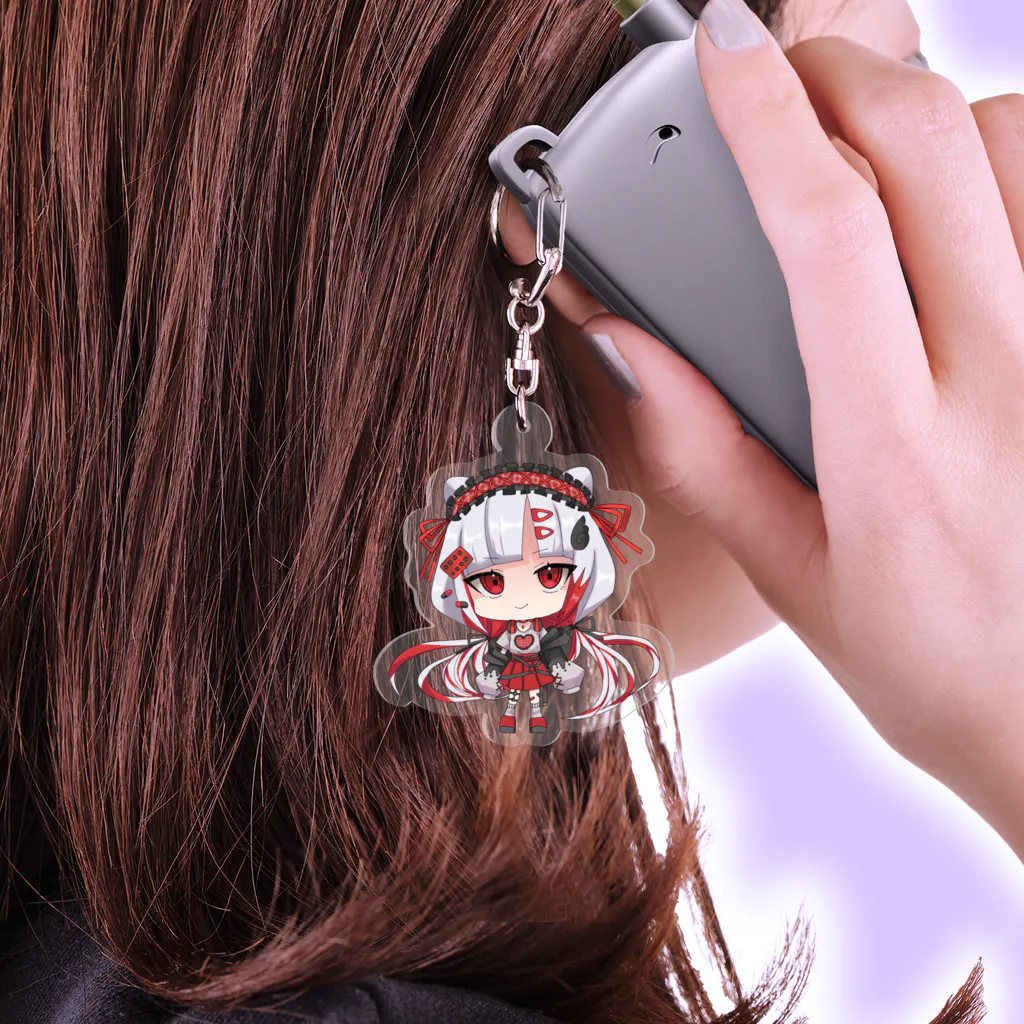 でるたやのでるたんSD初代 Acrylic Key Chain