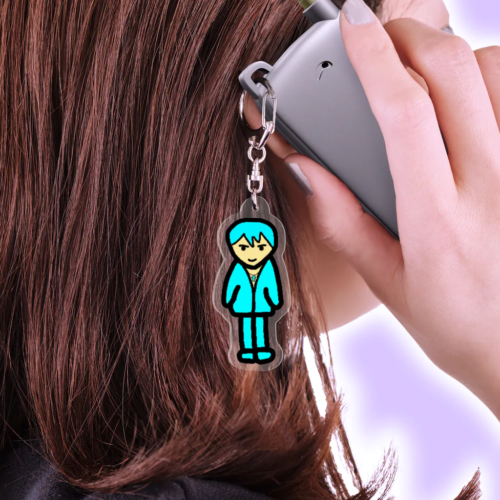 ホスアニメの【ホスアニメ】ハレオ Acrylic Key Chain