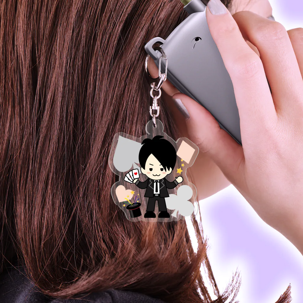 スリープ クリン アクリルキーホルダ あたらしくんキーホルダー / あたらしくんのオンラインショプ