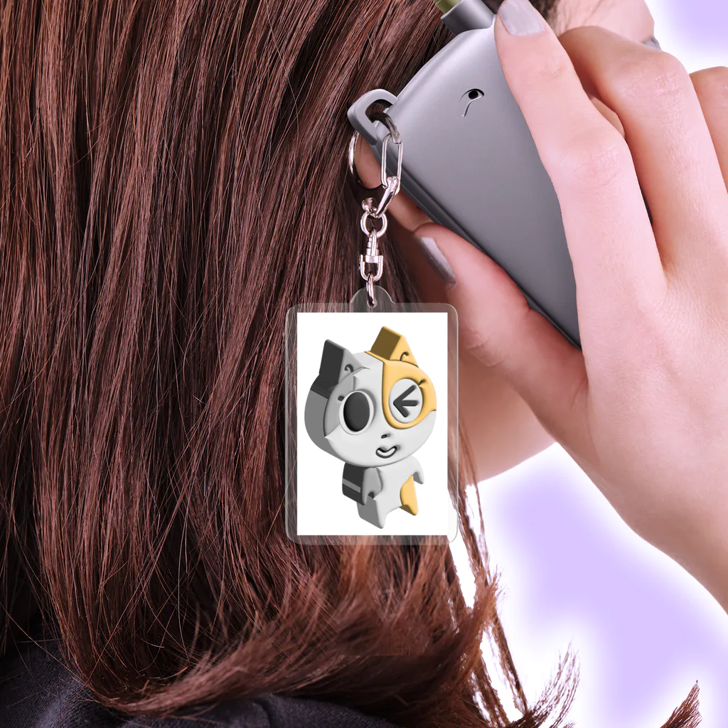 RinToSoraのアイナ猫 Acrylic Key Chain