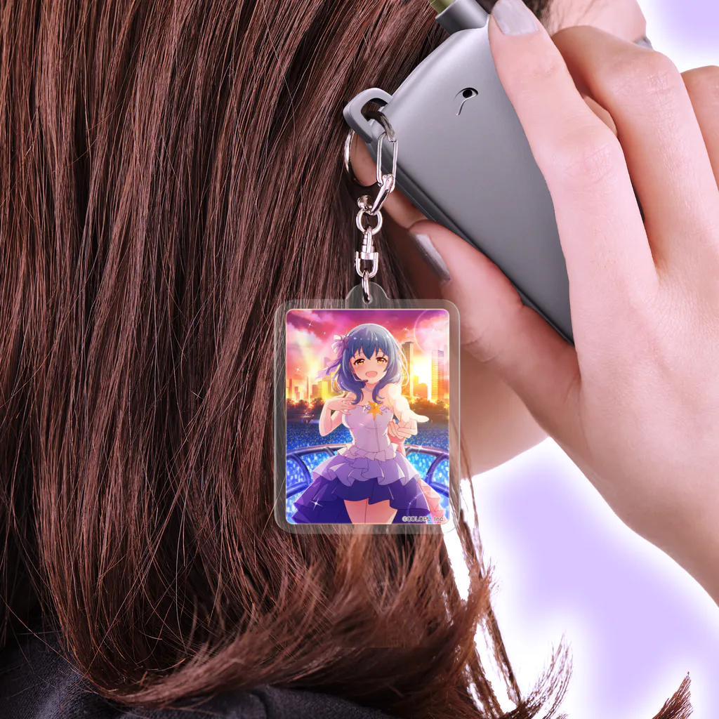 【公式】バトルガール ハイスクールの【歌に想いを】詩穂 Acrylic Key Chain