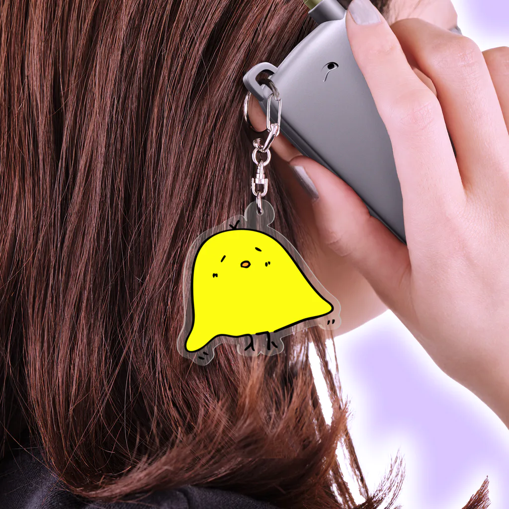 かのんとひなの成長日記のひなひよこ Acrylic Key Chain