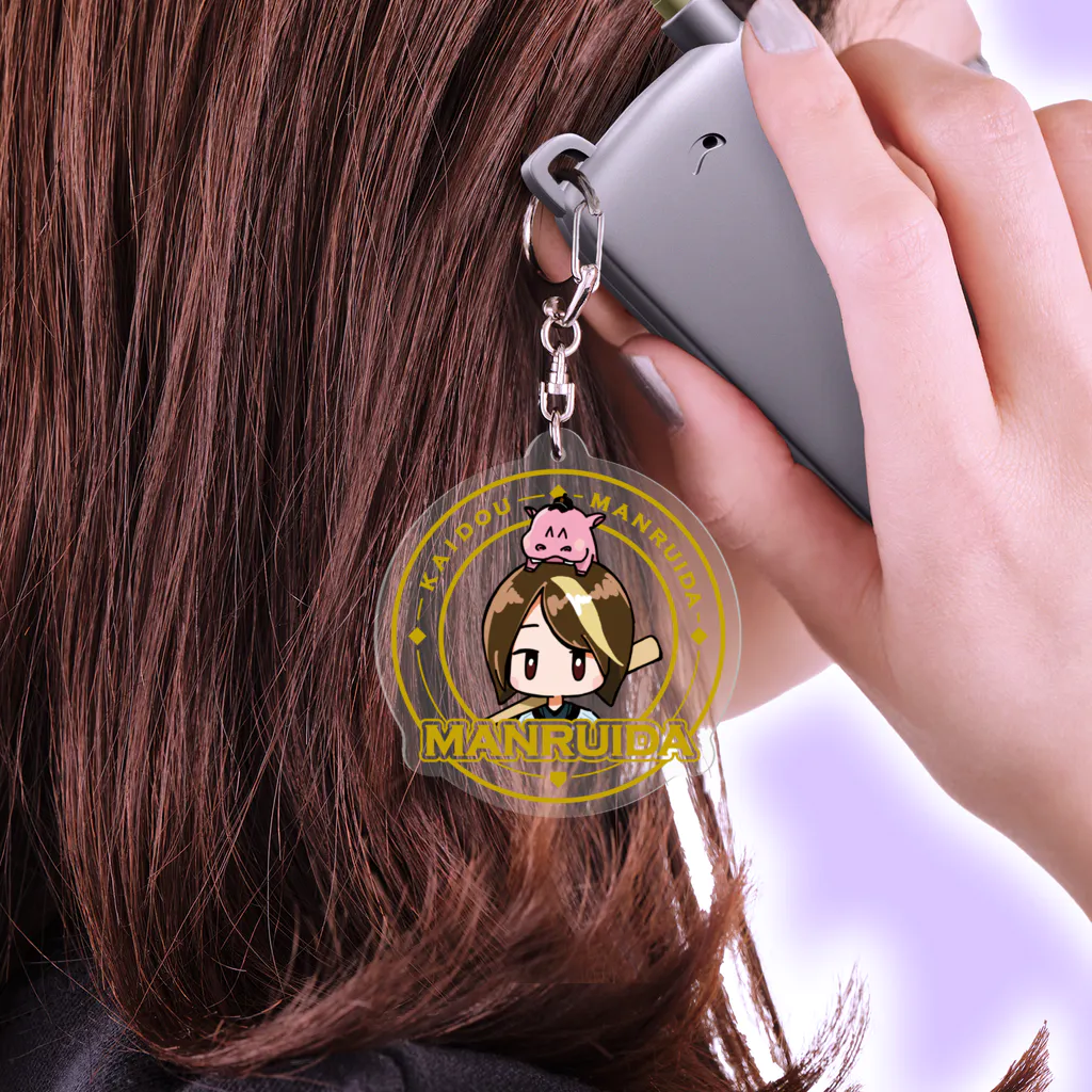 黒瀬ルイの回胴万ルイ打】オリジナルアクリルキーホルダー(G31