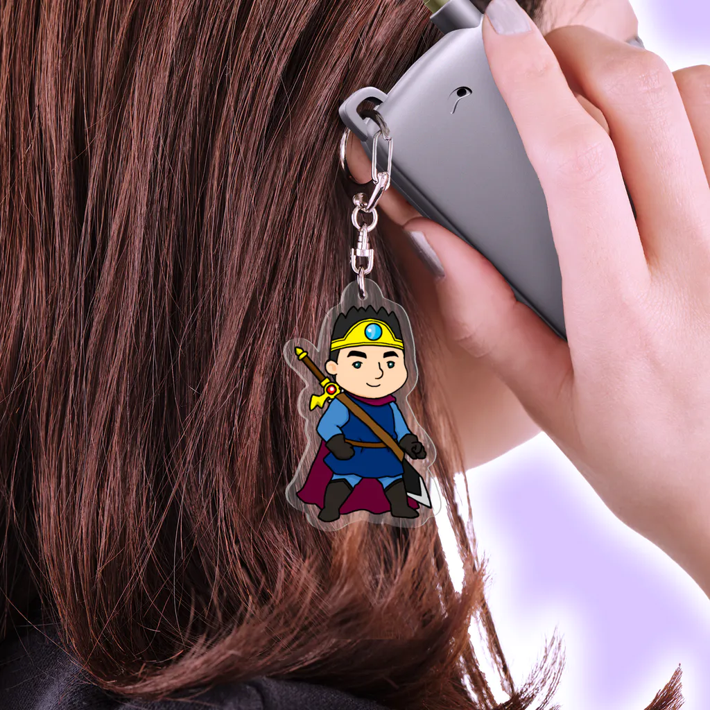 英鈴堂の勇者ただん Acrylic Key Chain