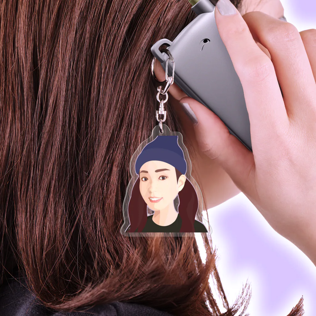 おちびのグッズ販売❤️のイラストおちび！ Acrylic Key Chain