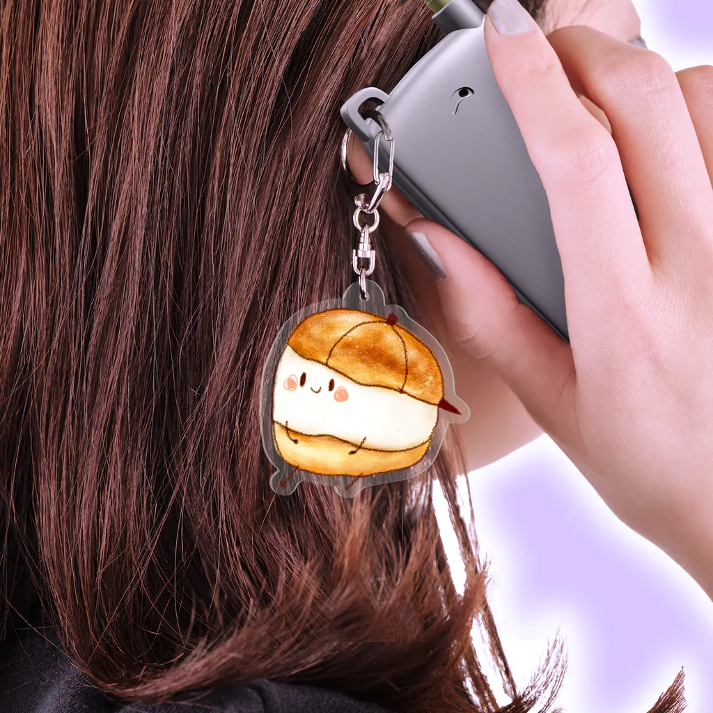 マリトッツォボーイ / いわさきまゆこ｜食べ物イラスト ( mayu2nk )の