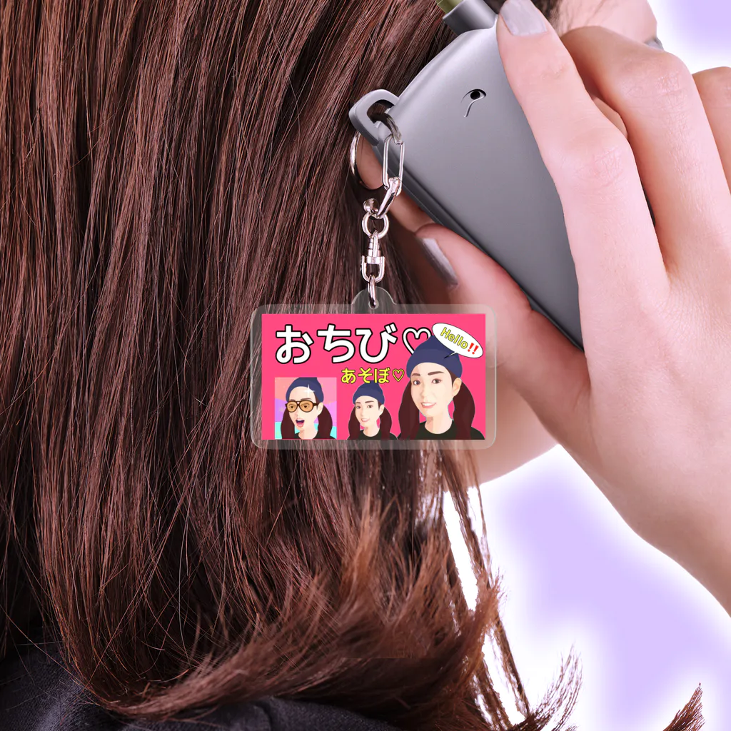 おちびのグッズ販売❤️のおちびだらけw Acrylic Key Chain