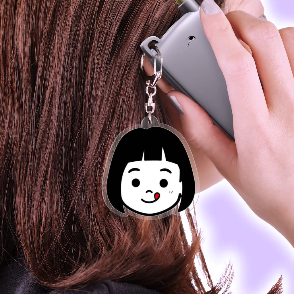 おかかのおかかちゃん Acrylic Key Chain