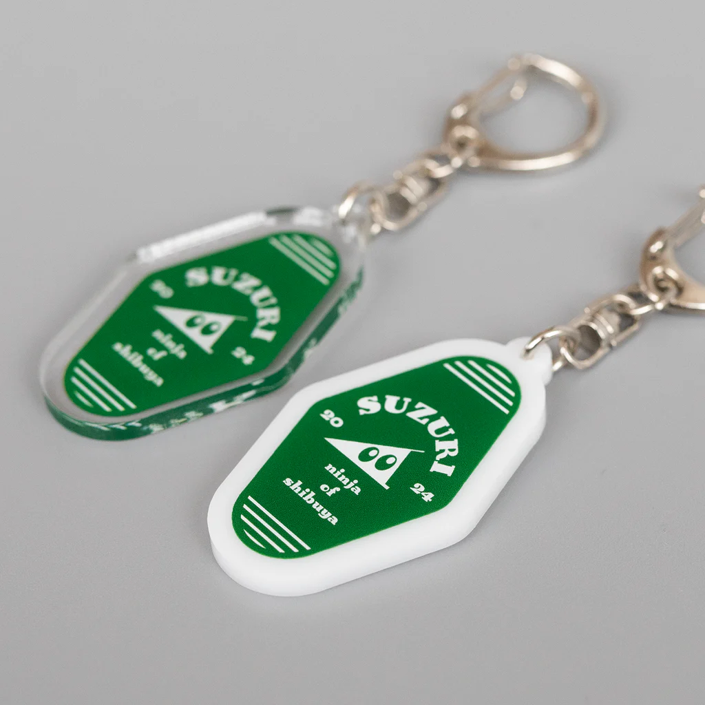 歌い手POLICE SHOPのうたう牛くん Acrylic Key Chain