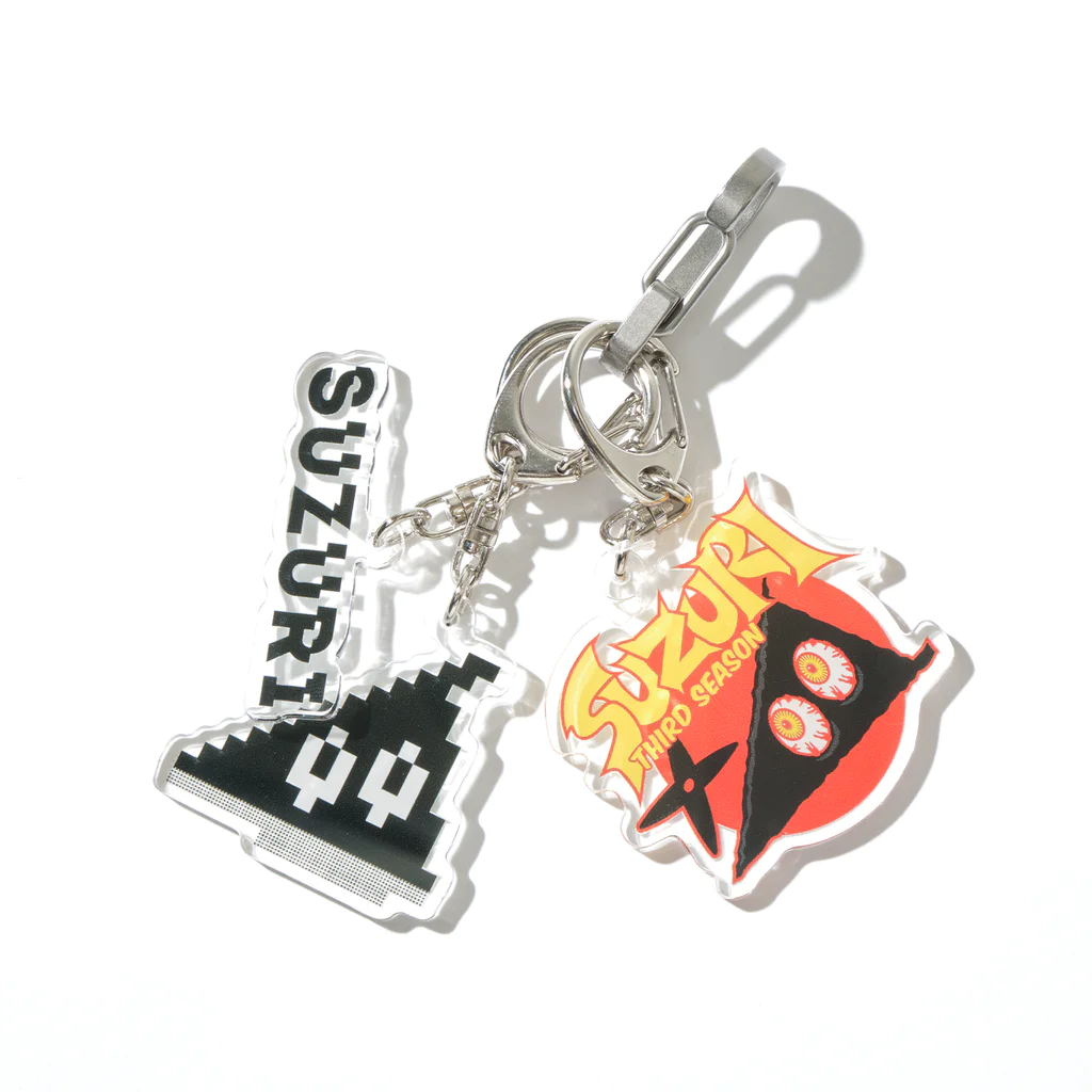 歌い手POLICE SHOPのうたう牛くん Acrylic Key Chain