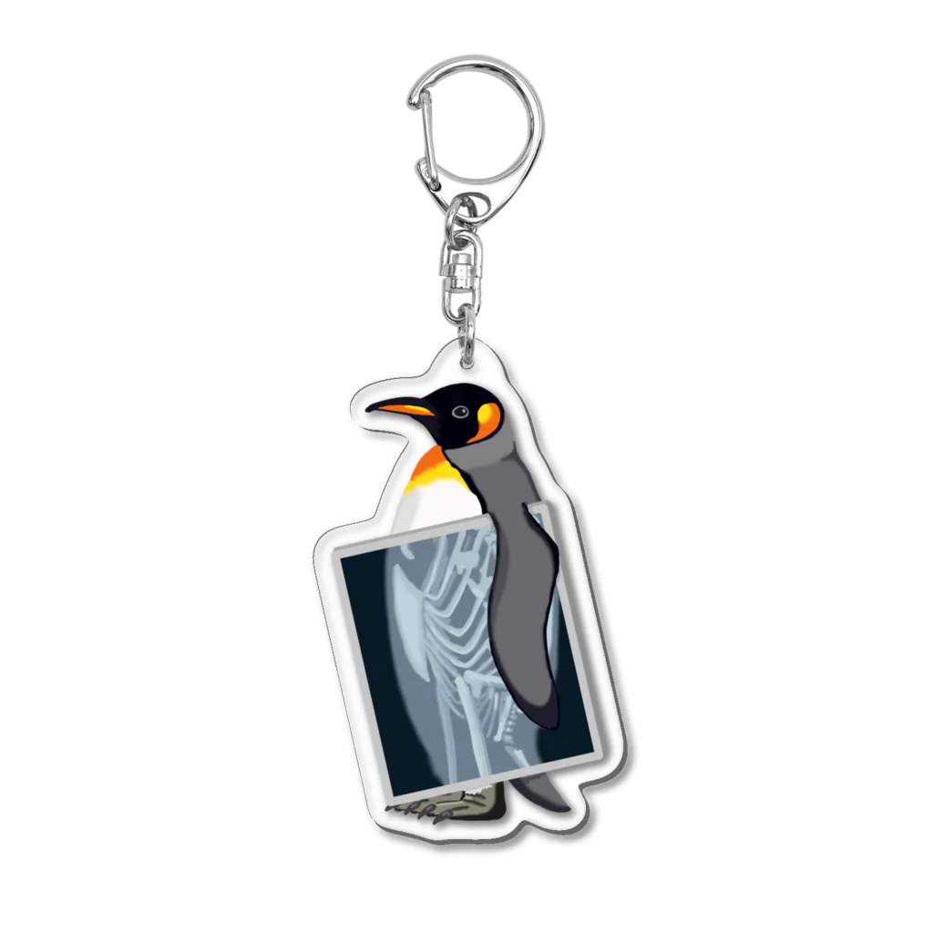 くいなの母の王様ペンギンのヒミツ Acrylic Key Chain