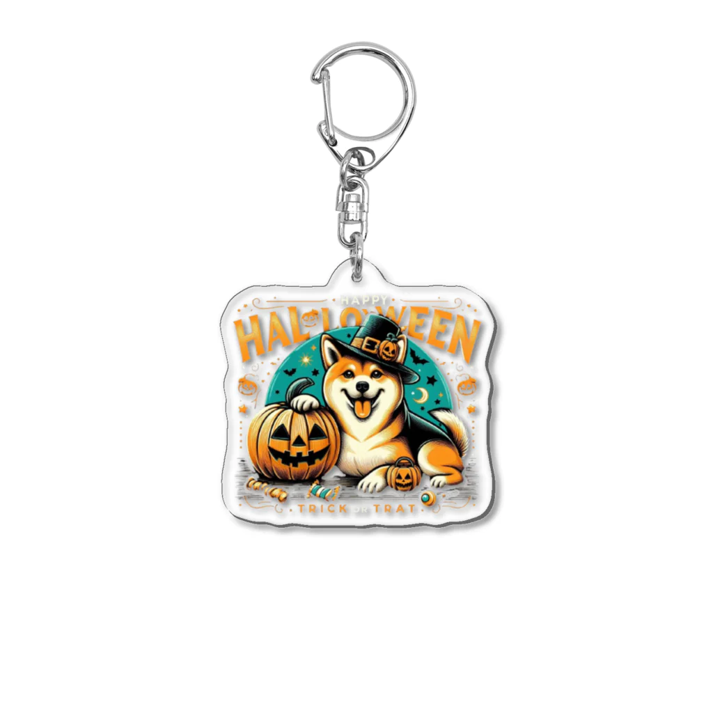 Naoki21のDOG x HALLOWEEN 02 Acrylic Key Chain