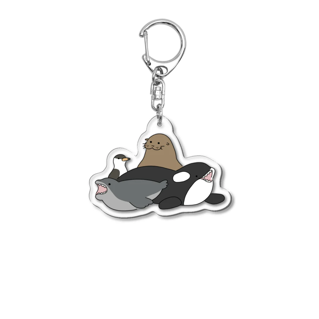 pechipechiの天敵の方々 Acrylic Key Chain