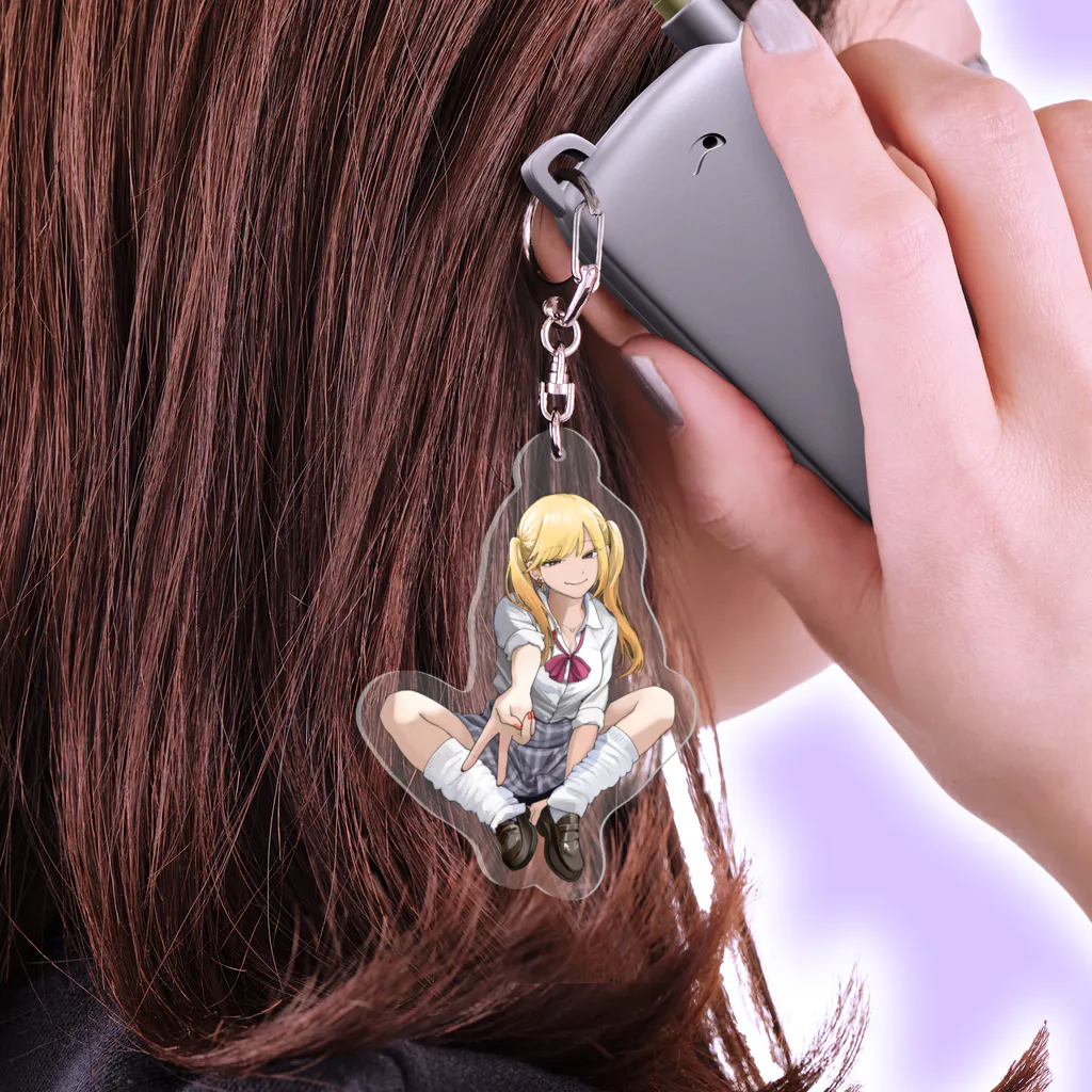 おしえて！オカルト先生のまりちゃ Acrylic Key Chain